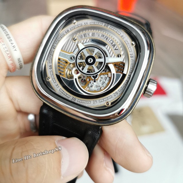 七个星期五时尚男士手表 sevenFriday自动机械男士腕表 gjs1198